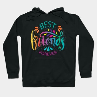 Best friends forever. Hand lettering. Hoodie